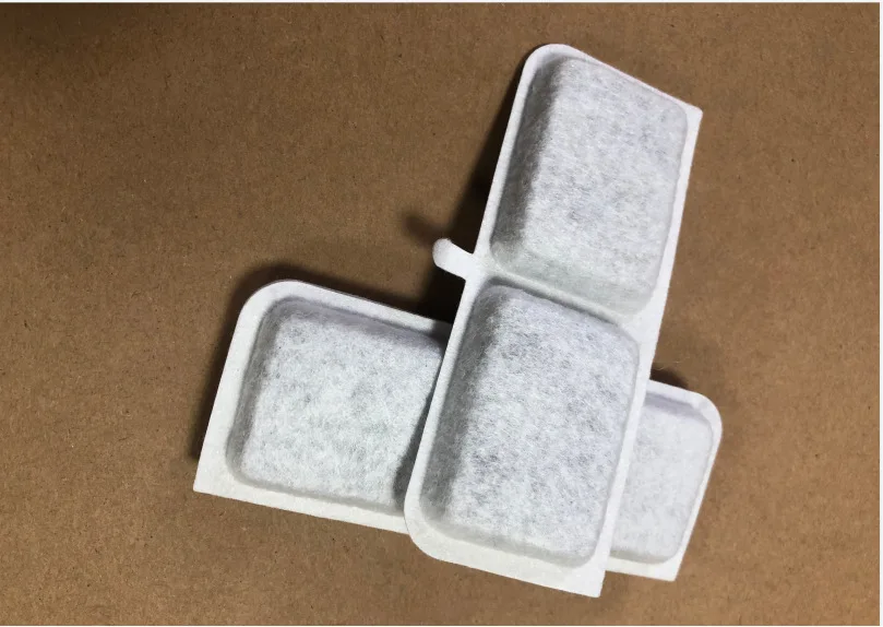 6/12 pcsCat Water Fountain Filter Replacement Filters for Wireless Sensor Cat Water Fountain Activated Carbon Filters 115*45*6mm