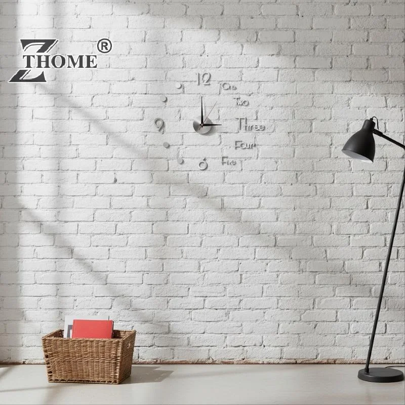 Luminous DIY Wall Clock Glow In The Dark Silent Non Ticking Perfect For Home Office Wall Decor