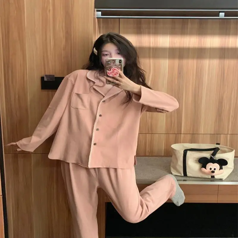 Sexy Pyjama Set Student Cartoon Casual 2-delige Dameskleding Dame Sets Trainingspakken Vrouw Twee Bijpassende Tweedelige Kleding Pak