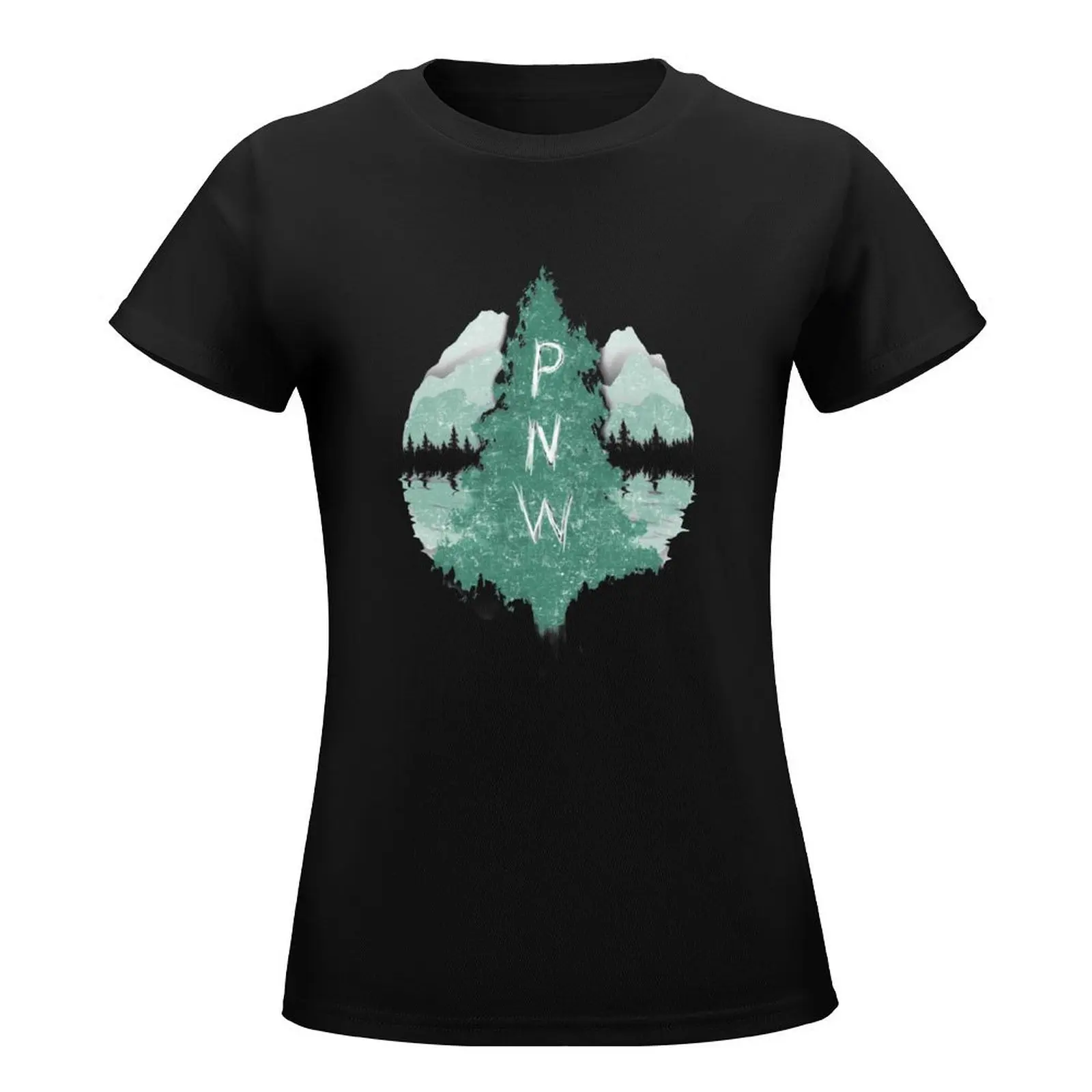 Pacific Northwest T-Shirt customs quick drying animal print Woman T-shirts