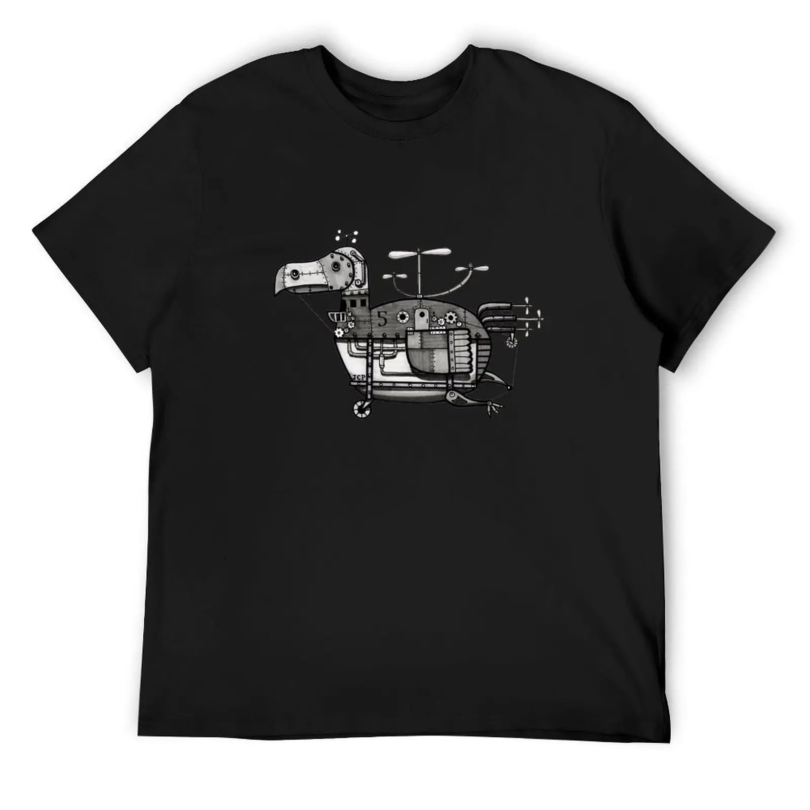 

Flying Dodo: Steampunk Machine T-Shirt tees hippie clothes plus size clothes graphics t shirt men