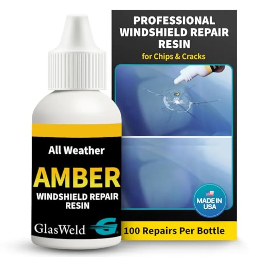 

Windshield Repair Resin Liquid Auto Windshield Chip Repair Kit for Glass Crack and Damage Tint for Reduced Visibility Liquid Re