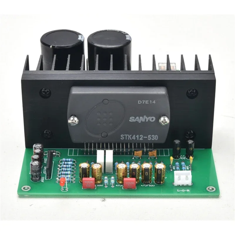 120w*2 6ohms STK412-530 2-channel Power Amplifier Board High Power High End Household Audio Amplifier Board