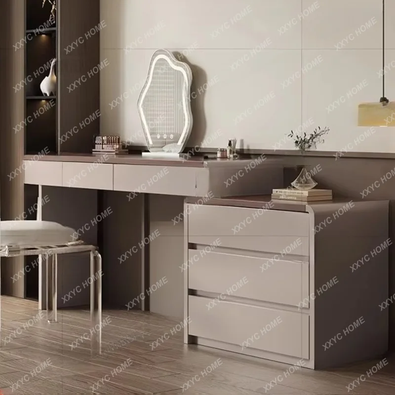 Minimalist Vanity Table Organizer Modern Mirror Service Cheap Dressing Table Cabinet Desk Beauty Vestidores