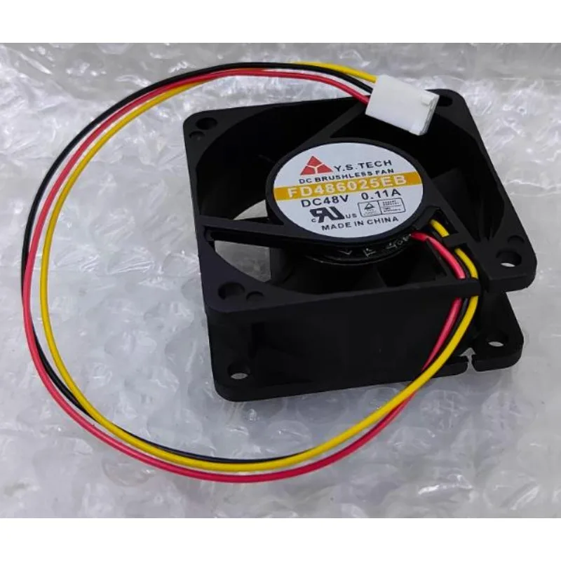 novo-ventilador-cooler-de-cpu-para-y-stech-fd486025eb-6025-48v-ventilador-de-resfriamento-inversor-de-bola-dupla-60x60x25mm