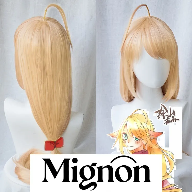 

Fox Spirit Matchmaker парик для косплея в наличии подарок на Хэллоуин