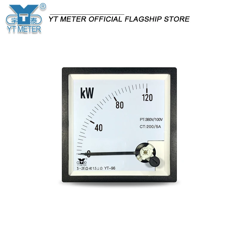 CP96 380V/100V three-phase active power meter 50kw 100kw 200kw 300kw kW meter DH96