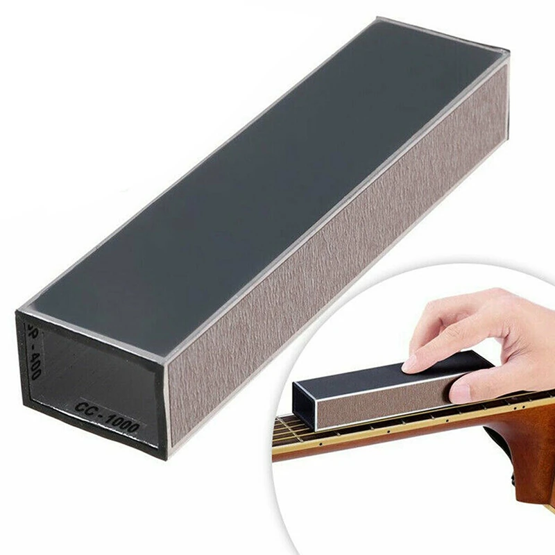 Guitar String Sanding Beam Guitar Bass Beam Aluminum Fret Leveling File Sandpaper DIY Luthier Tools Guitar Accessories