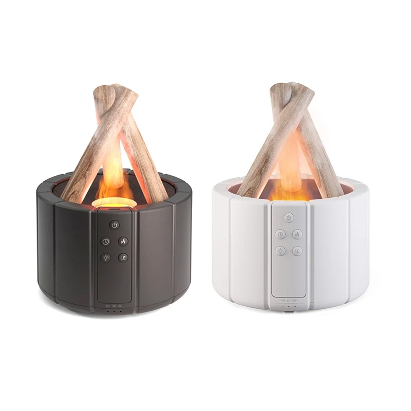 Campfire Aromatherapy Machine Home Aromatherapy Machine Essential Oil Aromatherapy Flame Humidifier Home Deco