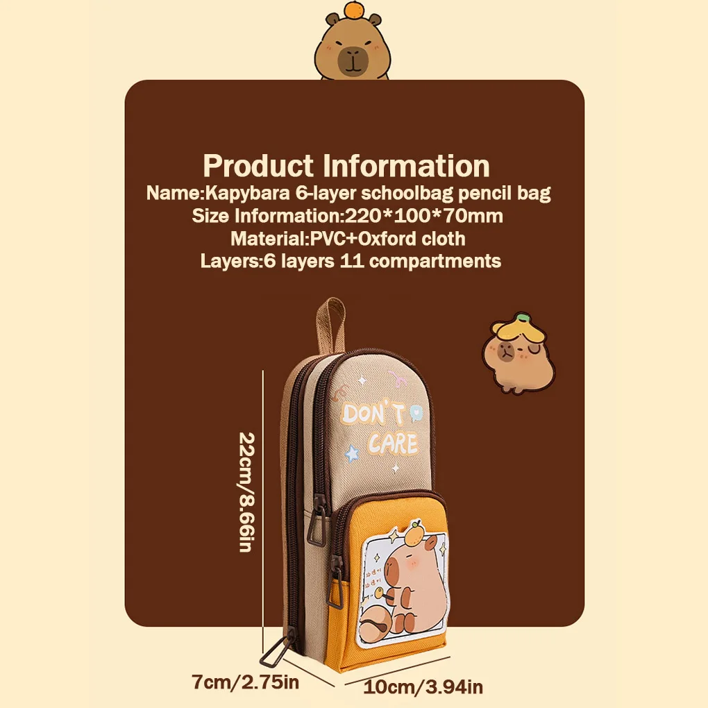 美的学生文具箱中大容量耐久性のある汚れに強い鉛筆バッグギフトに最適