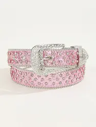 Western Rhinestone Decor Belt