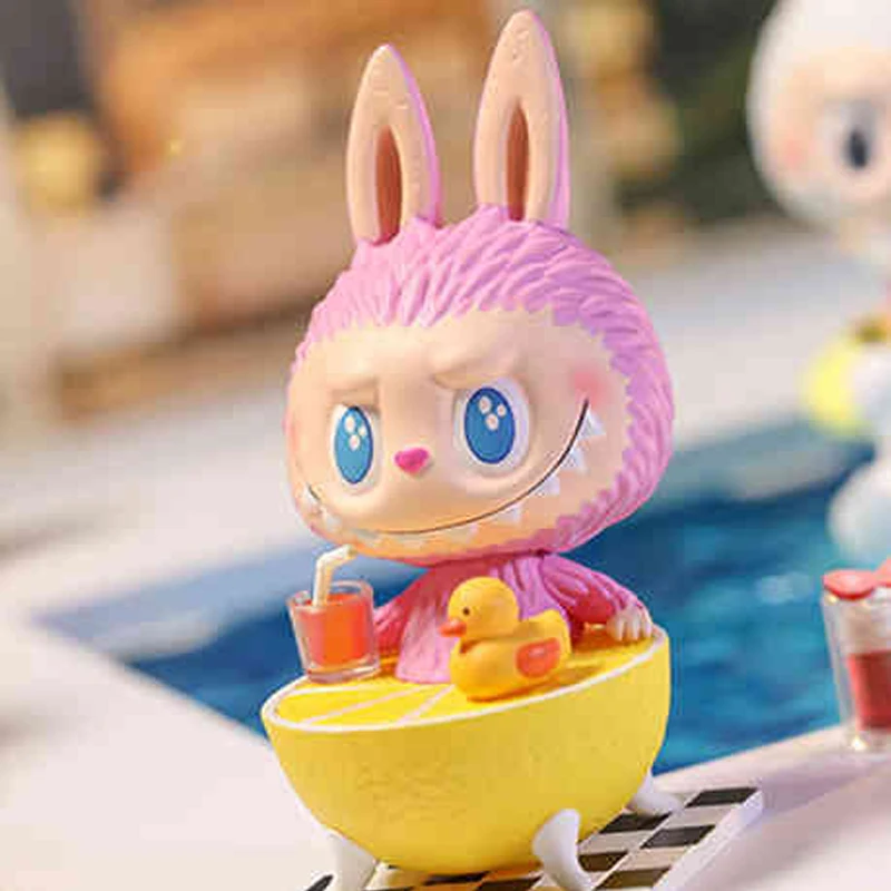 The Monsters Labubu Fruit Series Blind Box Cute Creative Desktop Decoration Mysterious Surprise Box Birthday Christmas Gift