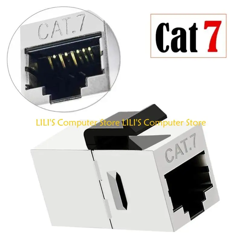 A52B 4PCS RJ45 CAT7 COPLADORES EN LINE ESEGADOS CAT7 A 8P8C CAT7
