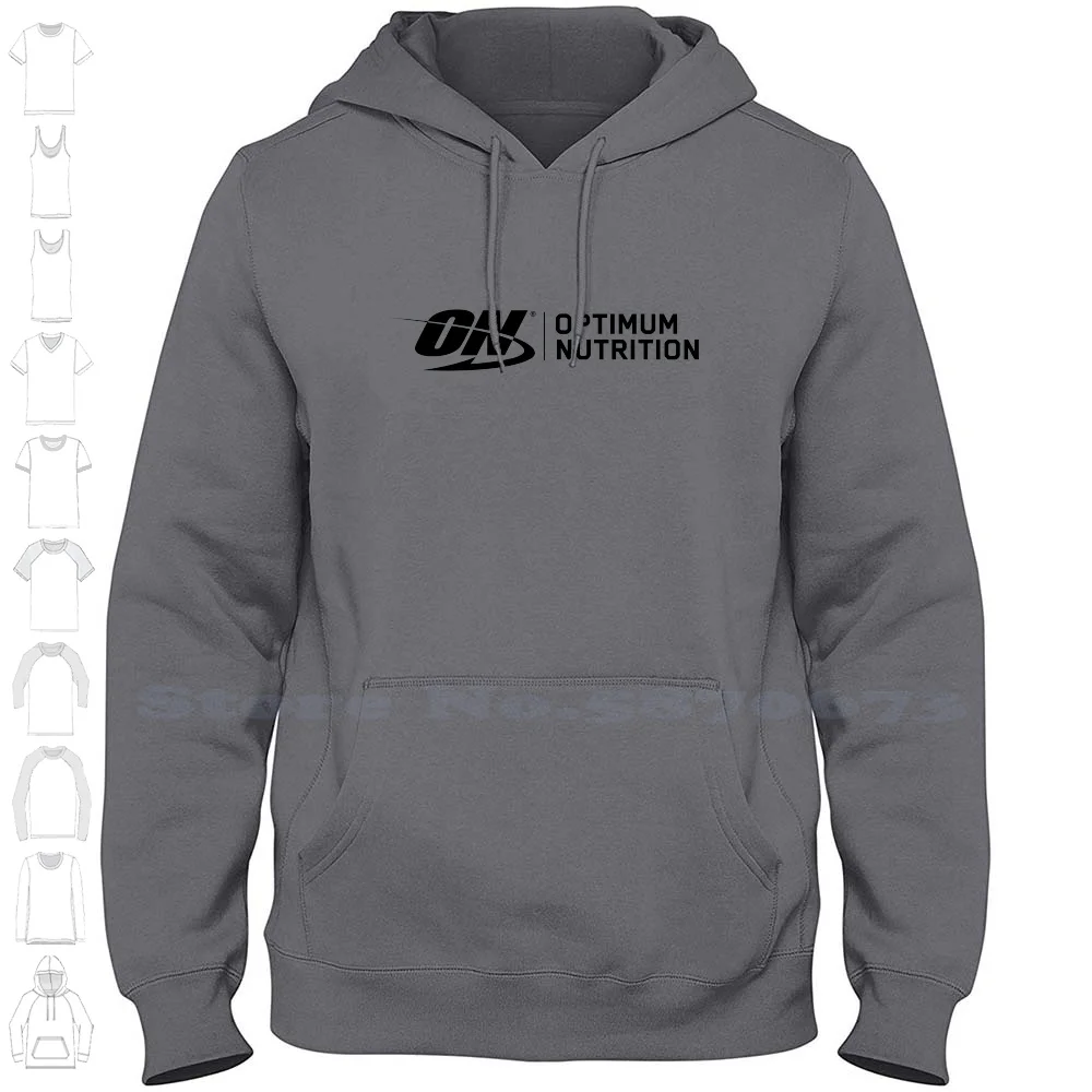 Optimale Ernährung Logo Freizeit kleidung Sweatshirt 100% Baumwolle Grafik Hoodie