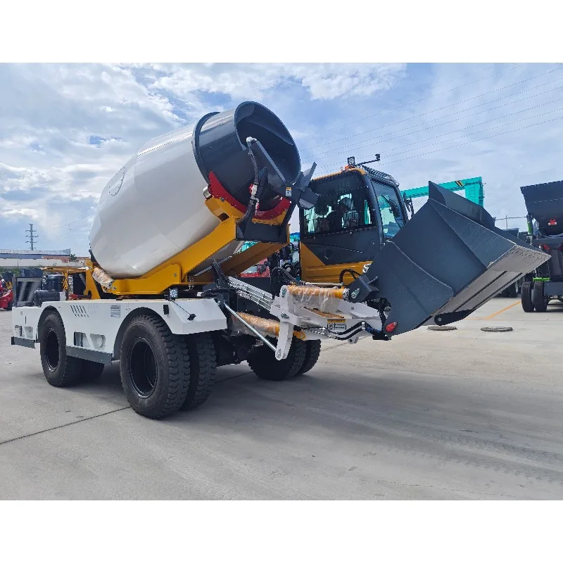 YG Customized 6.5cbm Self Loading Concrete Mixer Truck Customized Hydraulic Truck Mixer Diesel-powered Engine Brand New Concrete