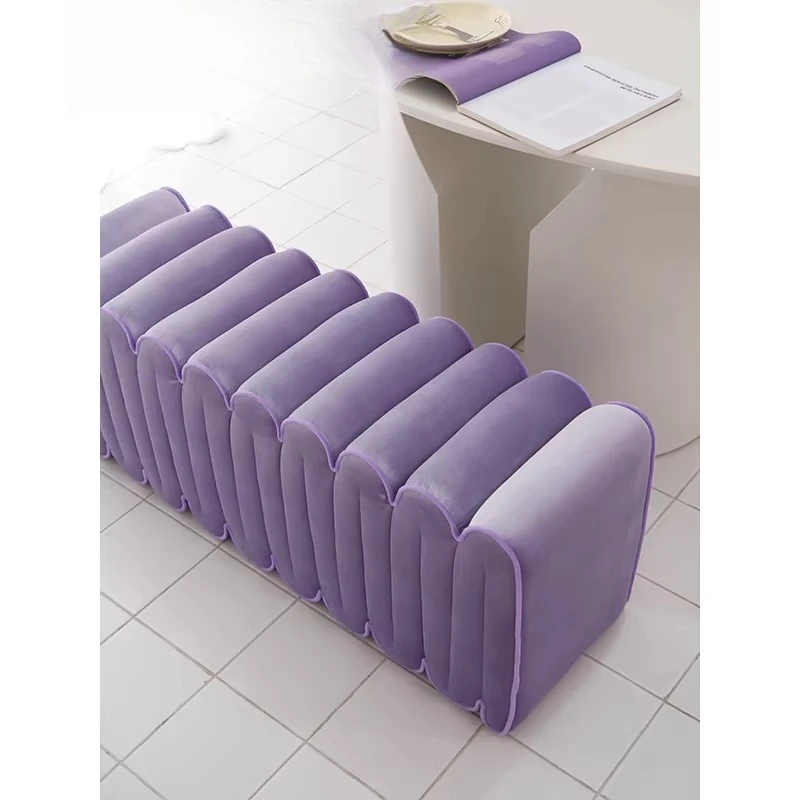 Sofa pedal stool, living room seat pier, lazy sofa stool, shoe changing stool