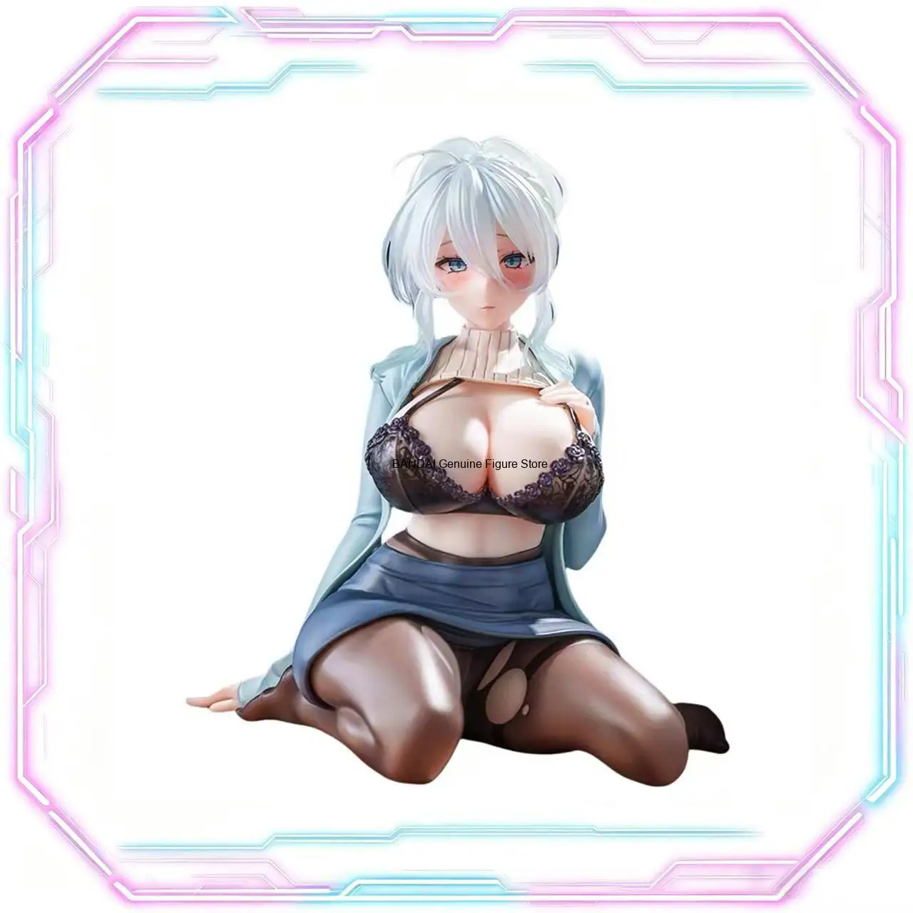 Hot 14cm Restored Yukino Sitting Posture Figure Sexy Beauty Anime Peripheral Character Model Mifuyu Yukino Desktop Decor Gift