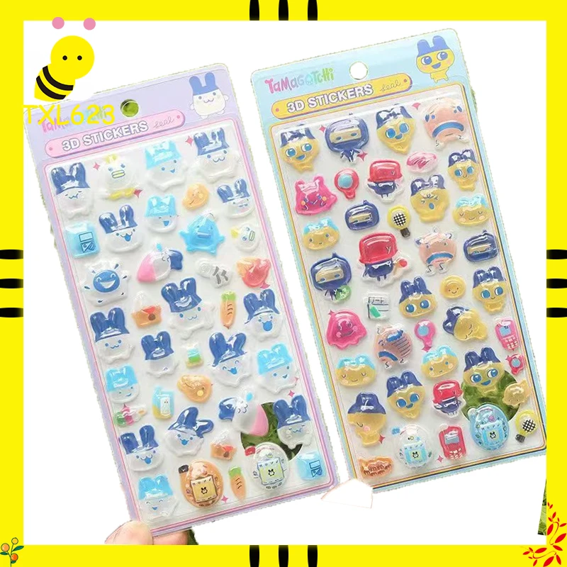 Pegatinas Tamagotchi Bonbon Drop, Calcomanías de Dibujos Animados para Scrapbook, Pegatinas Decorativas para Laptop, Recuerdos de Fiesta