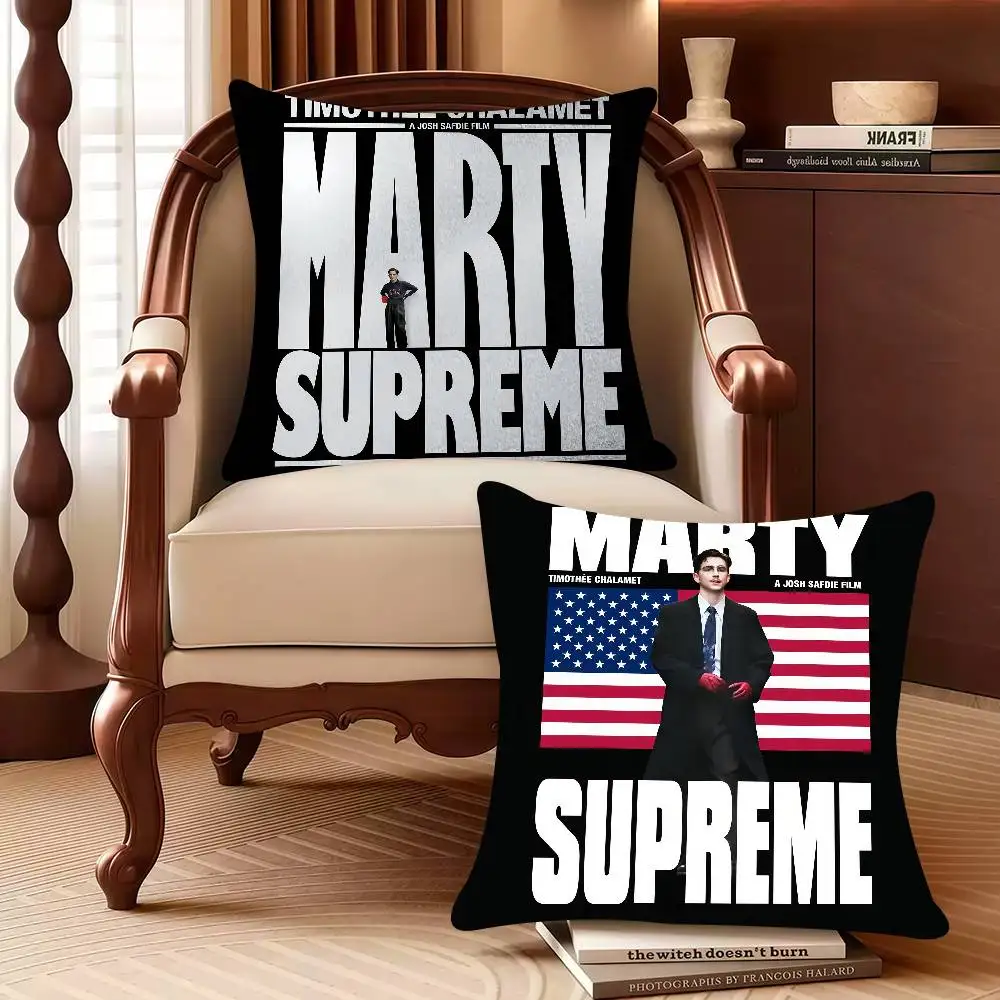 

M-Marty Movie S-Supreme Pillow Case Decor Protective Covers Comfortable soft for Sofa Living Room Home office