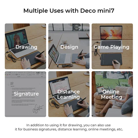 XPpen Deco Mini7 V2 графический планшет