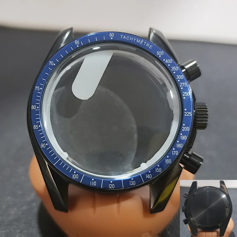 VK63 Cases Moon Case Watch 39.7MM Metal Case VK63 Chronograph Case Fits For VK63 Watch Case For Speed Master VK63 Case VK64 Case image 5