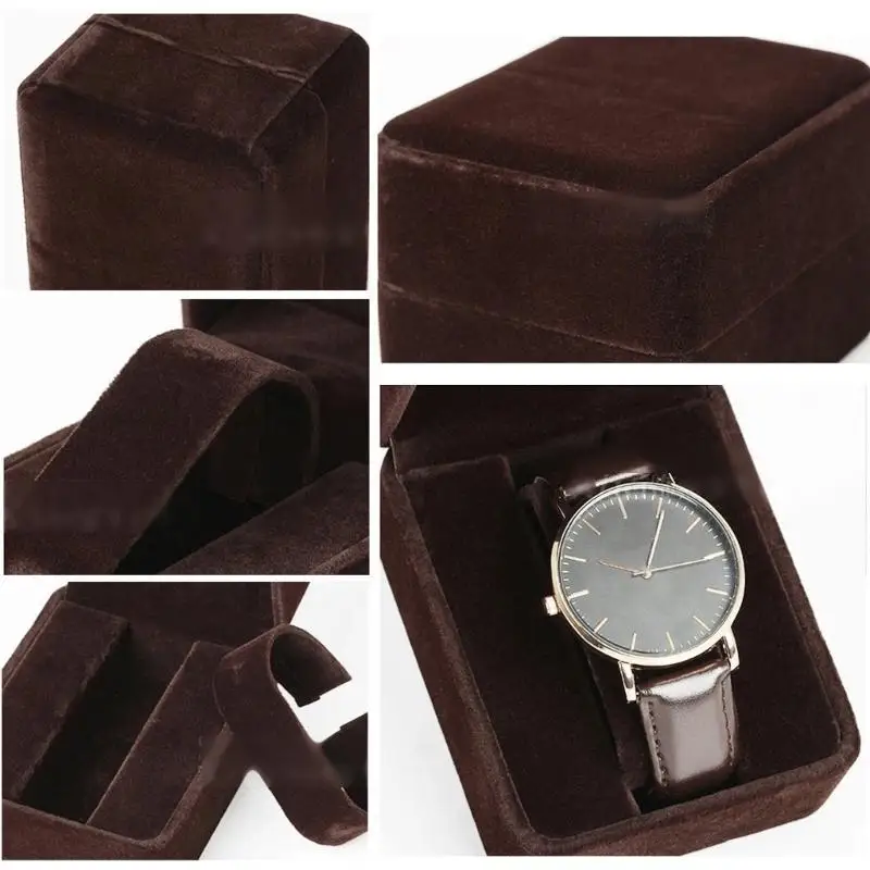 

A52E байковый держатель для часов, водонепроницаемый ящик для хранения, одиночный чехол для часов, шкатулка для драгоценностей