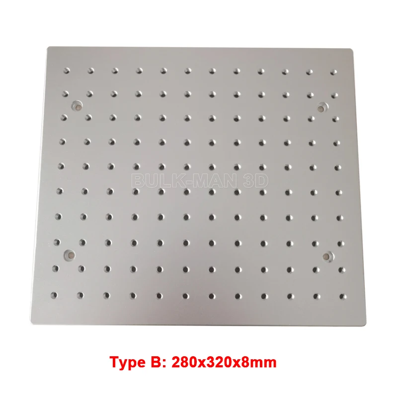 280x320x8mm 5052 piastra per esperimenti ottici in alluminio piattaforma da tavolo per tagliere da banco ad alta conduttività magnetica