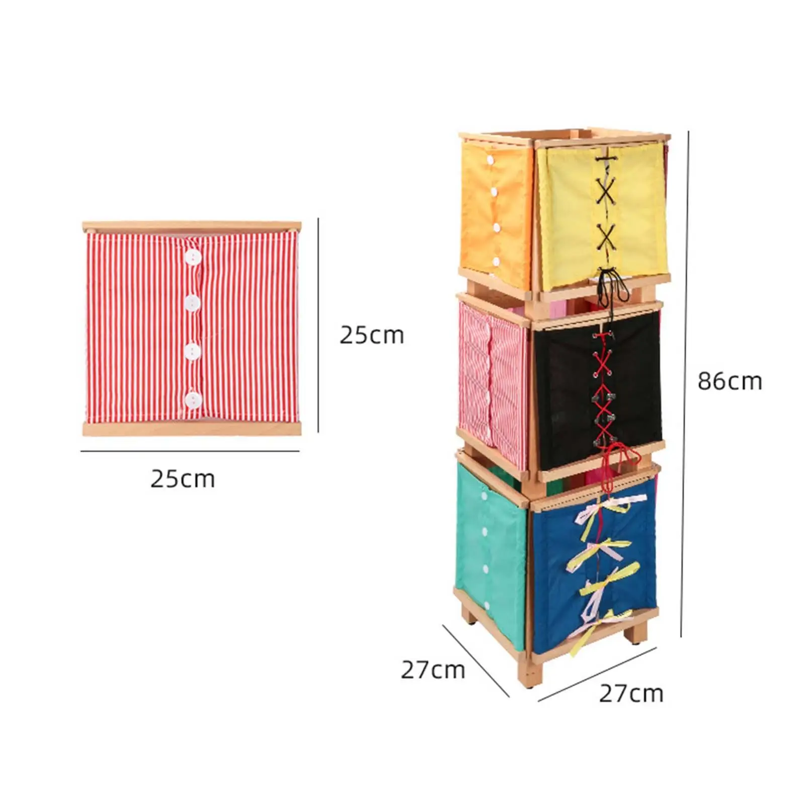 

Early Educational Busy boards learn to Dress Basic Life Skills Travel Toy Fine Motor Skills for Kids