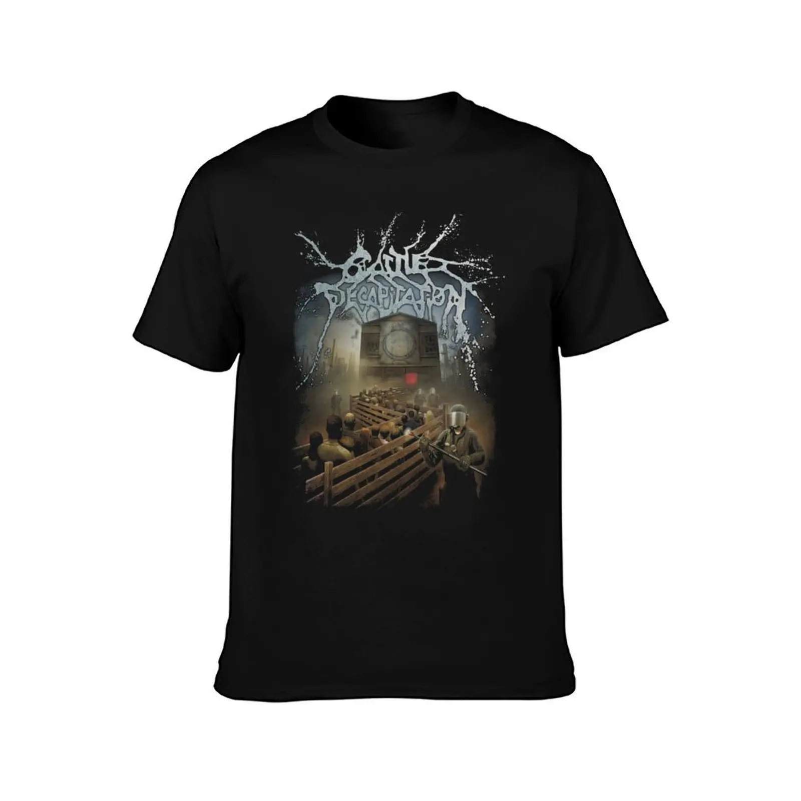CATTLE DECAPITATION BAND T-Shirt Active Wear Sports for Men T-Shirt