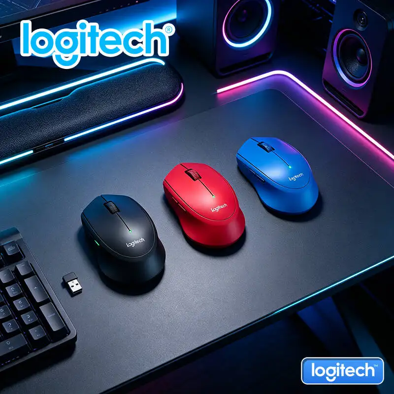 Ratón Óptico Inalámbrico Logitech M280 de Alta Precisión para Trabajo de Diseño Creativo M280 Logitech M280/M330/M100R