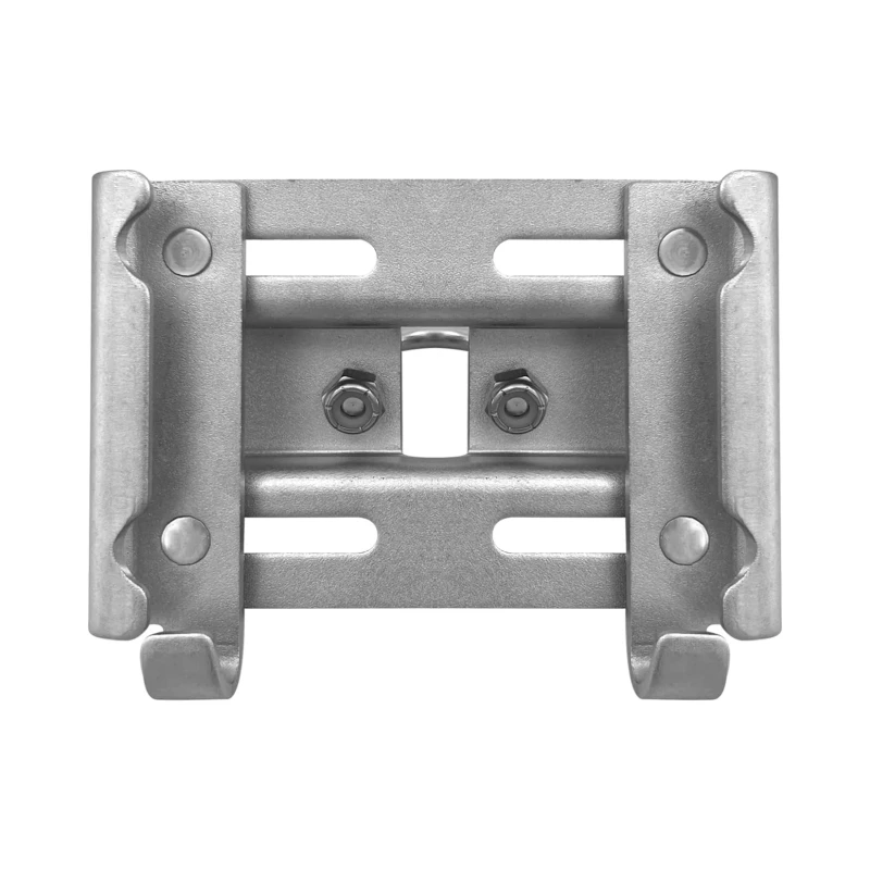 

ISURE MARINE Stainless Steel Vertical Stanchion Rail Mount Anchor Bracket (Fits 7/8" to 1" Rails) for Boats Yachts Ships