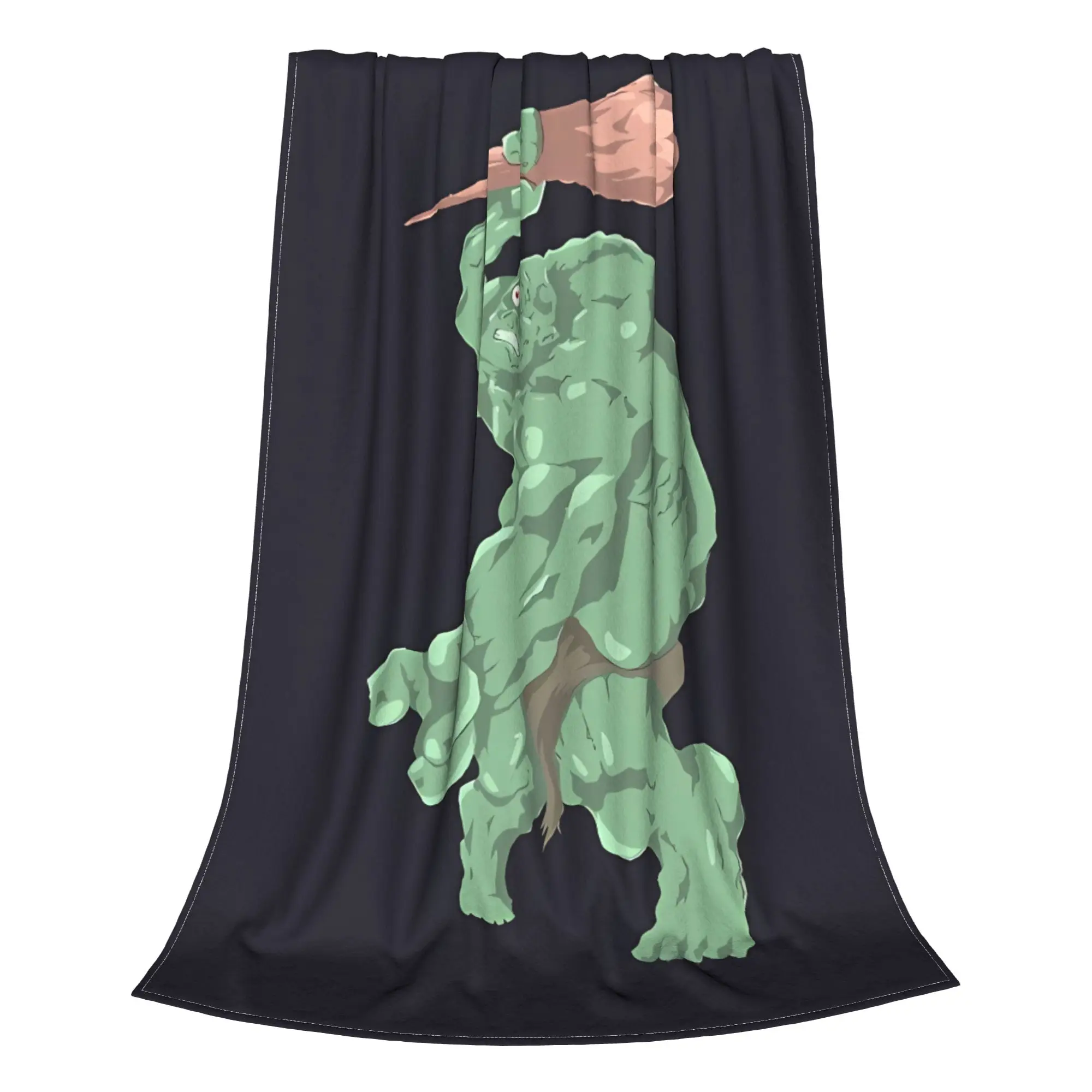 1PC The Lost Cyclops Subnautica Home Room Decorations Winter Blankets For Adults Bedding Home Interior Sofa Knee
