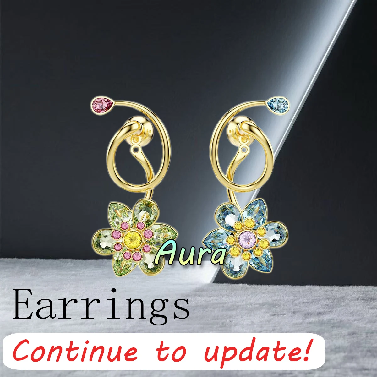 2025 New Best-selling Female Charm Ins European and American Style Charm Flower Jewelry Female Jewelry Set Suitable for Gifts
