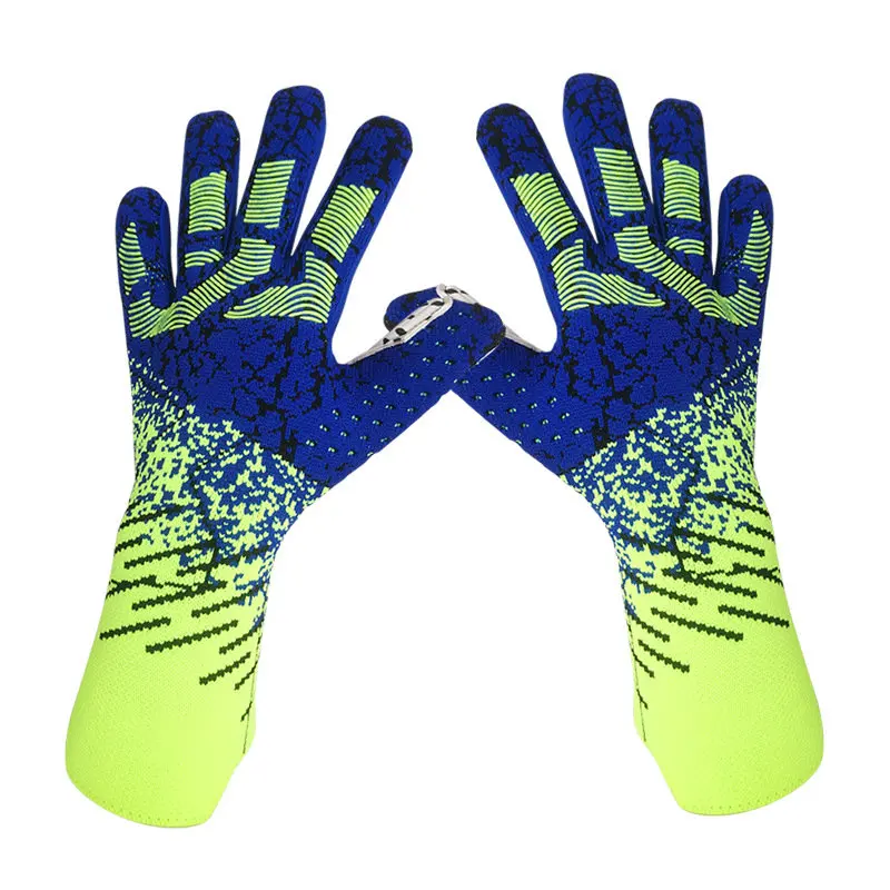 2024 Latex Goalkeeper Gloves Thickened Football Professional Protection Adults Teenager Goalkeeper Soccer Goalie Football Gloves