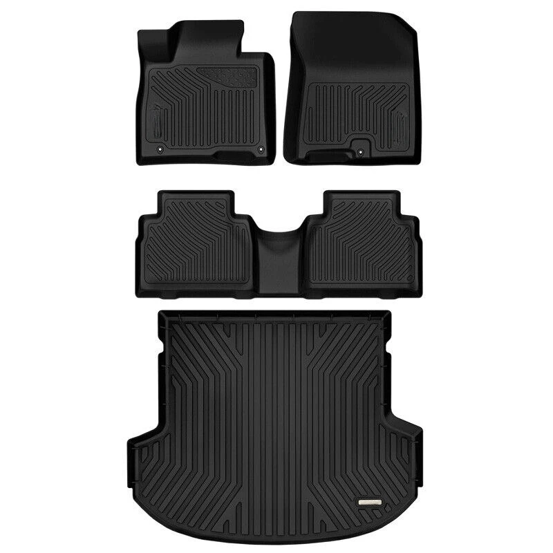 

Floor Mats + Cargo Mat For 2019-2020 Hyundai Santa Fe 5 Passenger All-Weather United States