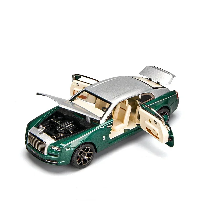 Wraith 1:24 Rolls Royce Mansory Alloy Car Diecasts & Toy Vehicles Car Model Sound and light Pull back Car Toys Gifts