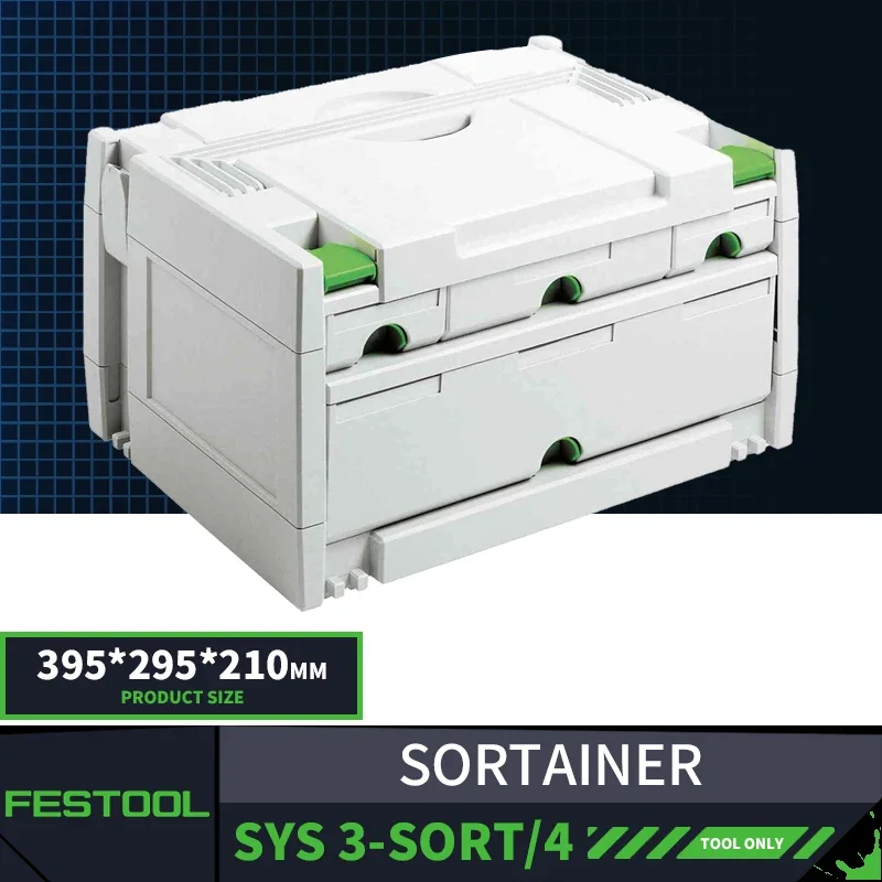 Festool MINI-Systainer Tool Box Power Tool Accessory Storage Tool 491522 491984 491985 491986 497851 497852 498390 499901 500076