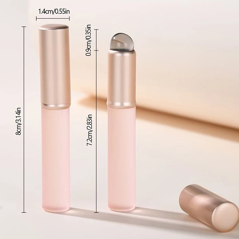 1 Stück Silikon Lippen bürste Rundkopf Pinsel Concealer Pinsel Lippen bürste Finger Pulp Pinsel Lippenstift Abdeckung Make-up Pinsel Make-up Werkzeuge