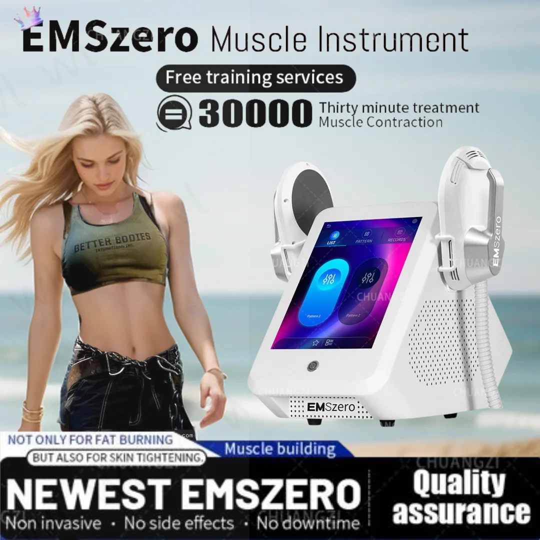 

ems body sculpt machine emszero maquina profesional RF Shaping Electromagnetic Muscle Stimulate Slimming Device 2025 200HZ