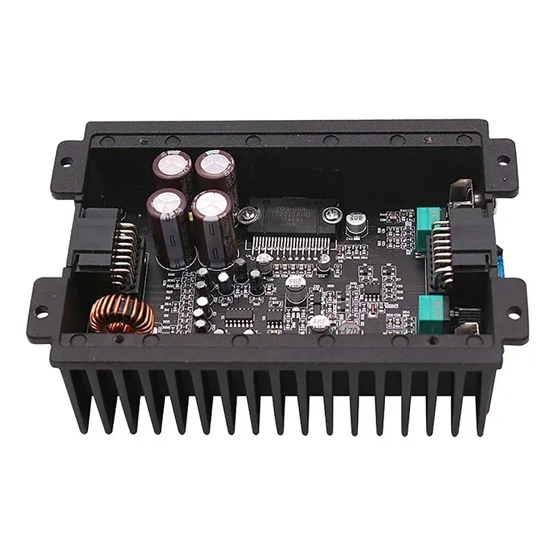 Amplificatore di potenza per auto Hi-Fi Booster Audio Processori audio digitali 4 * 80W per altoparlante Android Subwoofer Power Car Radio Stereo