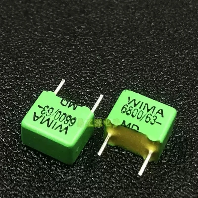 

6.8NF 63V WIMA 63V682 6800PF 0.0068UF 6N8 FKP2 Audio Capacitor
