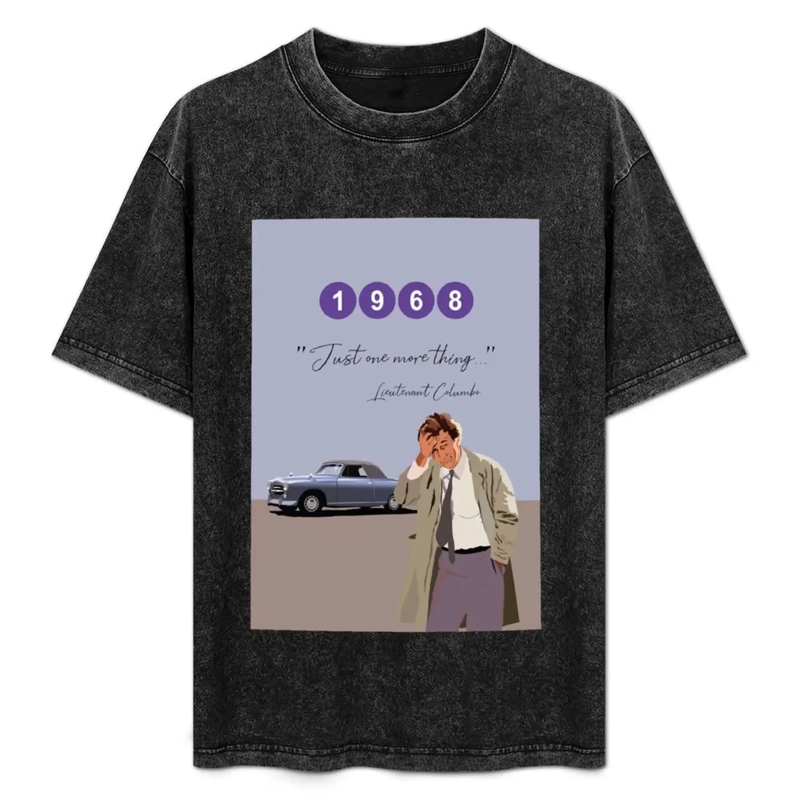 

Just one more thing, Columbo T-Shirt shirts graphic tee anime stuff oversized graphic t shirts t shirts for men cotton