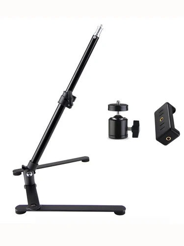 Imagen 2 del producto Soporte para cámara multiángulo, adecuado para transmisión en vivo, disparos y grabación de vida útil, compatible con cualquier teléfono inteligente