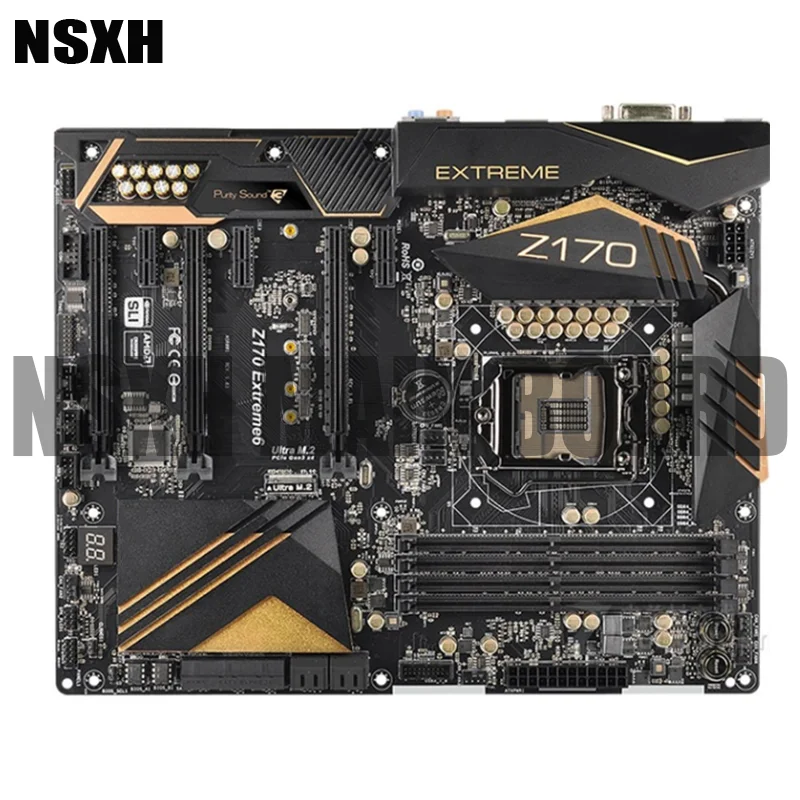 

Оригинальная материнская плата Z170 extreme 6 64 Гб LGA 1151 DDR4 ATX