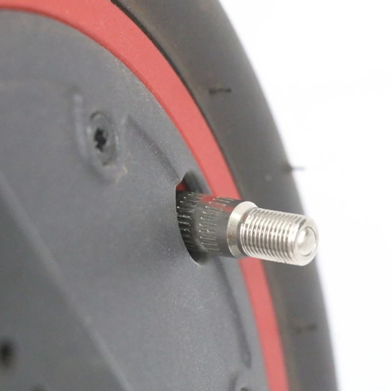 25mm Inflatable Air Nozzle Replacement for Xiaomi M365 / Pro Scooter Front Wheel Motor Inflatable Extension Air Valve