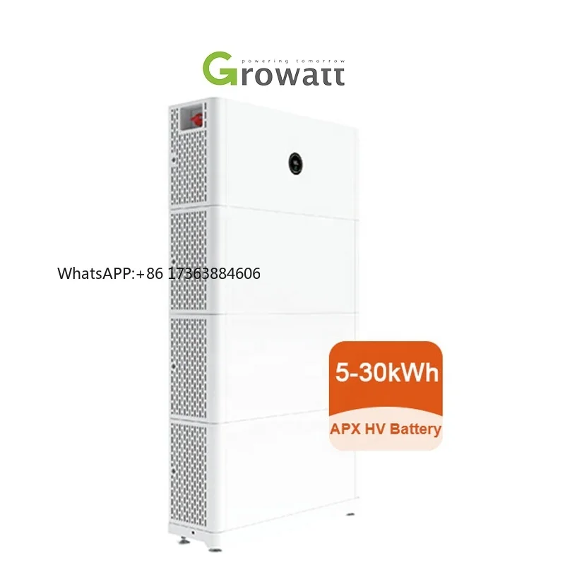 

2026 hot sellingHome ESS LiFePO4 Solar Powered Battery Pack Growatt APX HV 10kwh to 50kwh Range for Home & Garden