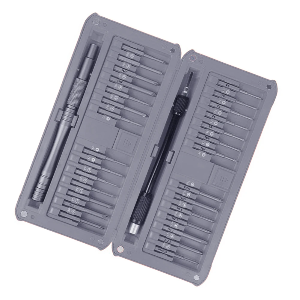 30 In 1 Screwdriver Set Magnetic Screw Driver Extended Bits Repair Kit For Electronics Computer Laptop Phone Repair Kit