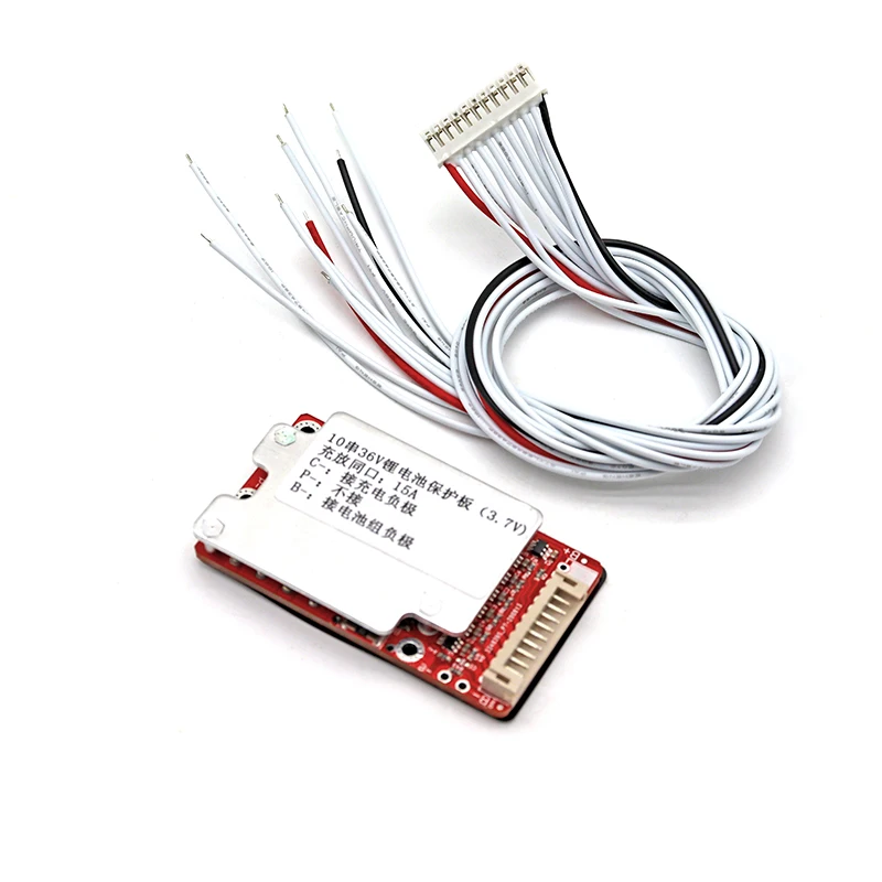 36 В 10S 15A 30A Литиевая батарея BMS 3,7 В с тем же портом Высокоточная печатная плата PCM для 10s 42V литий-ионных элементов баланса Защитная плата