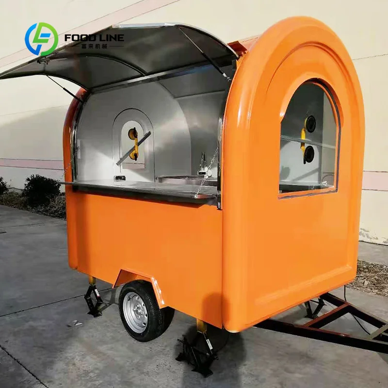Preferential Price Food Trailer Convenient Mobile Food Trailer Cheap Mobile Truck Fast Food Trailer With CE