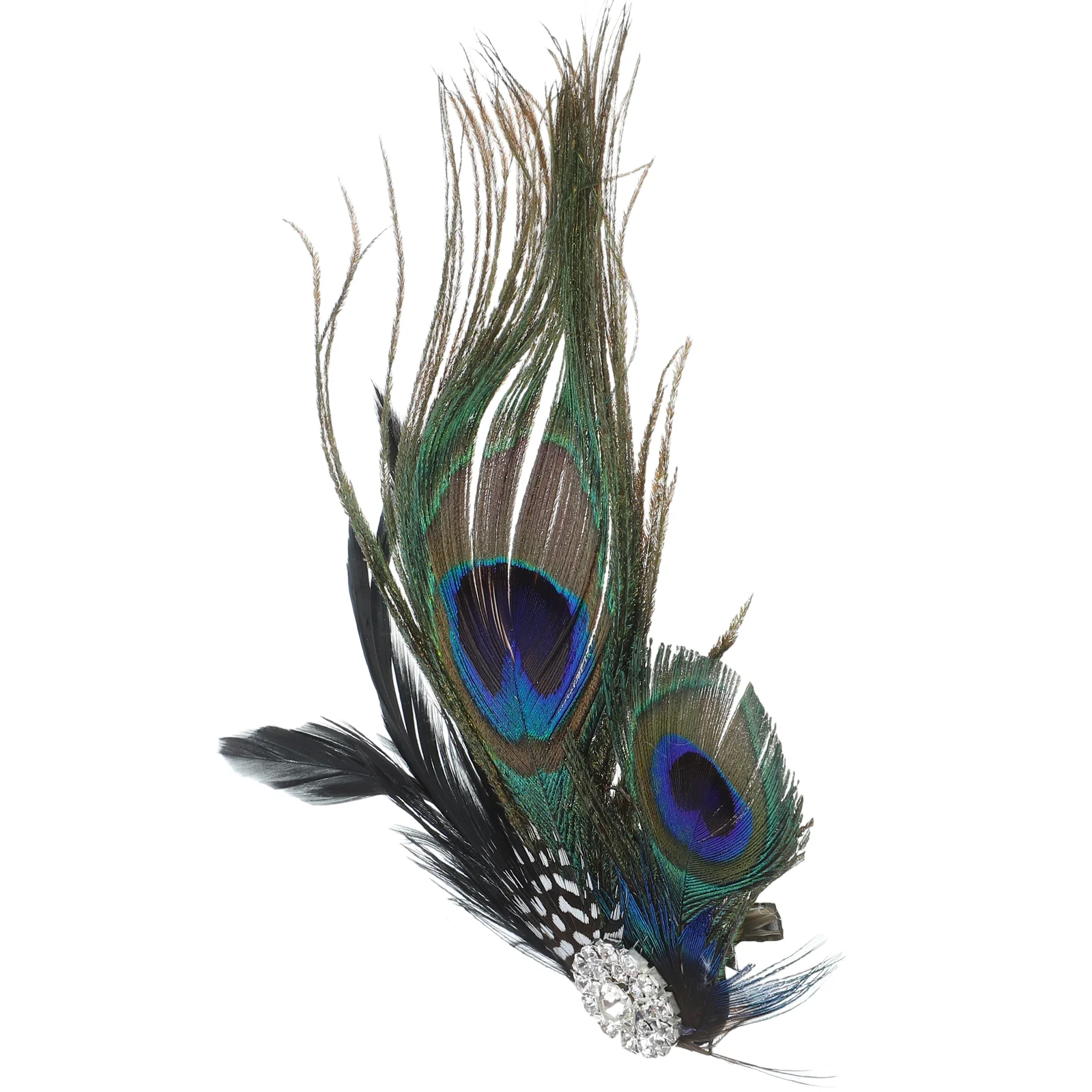 

Fashion Fiesta Blusher Dance Headdress Performance Decor Feather Breathable Bridesmaid